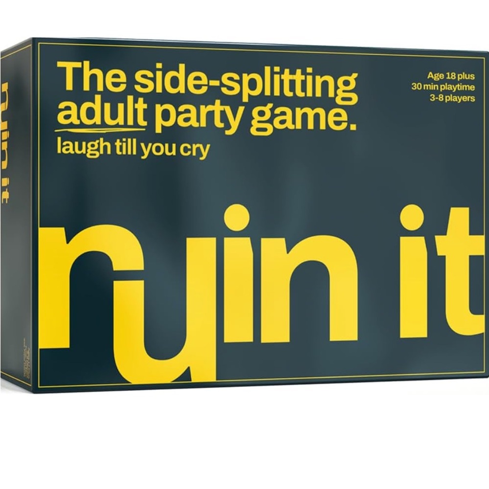 New! RUIN IT Adult Parry Game 255 Topics